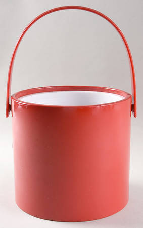 Christmas Tree Plastic Ice Bucket No Lid
