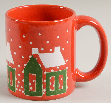 Christmas Tree Red Mug