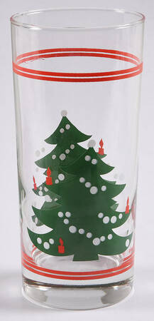 Christmas Tree 12 Oz Glassware Cooler