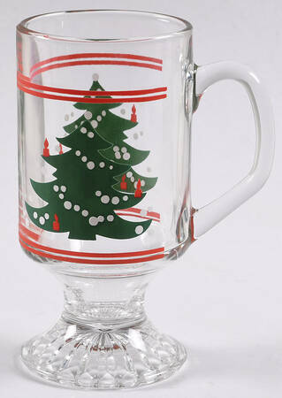 Christmas Tree Glassware Mug