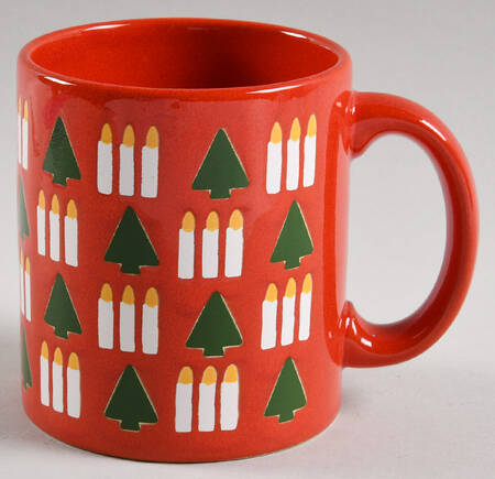 Christmas Tree Red Mug