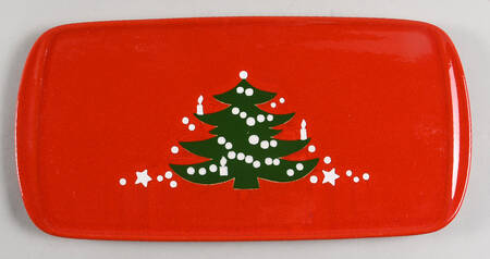 Christmas Tree 13" Sandwich Tray