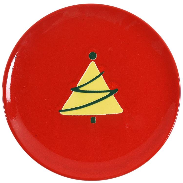 Christmas Tree Salad Plate