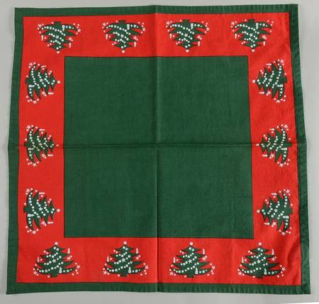 Christmas Tree Linen Napkin