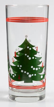 Christmas Tree 10 Oz Glassware Tumbler