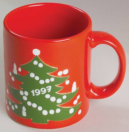 Christmas Tree Red Mug