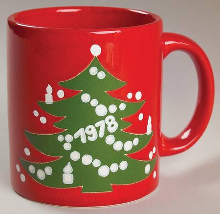 Christmas Tree Red Mug
