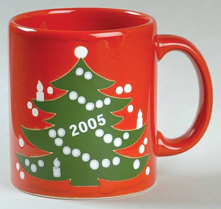 Christmas Tree Red Mug