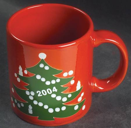 Christmas Tree Red Mug