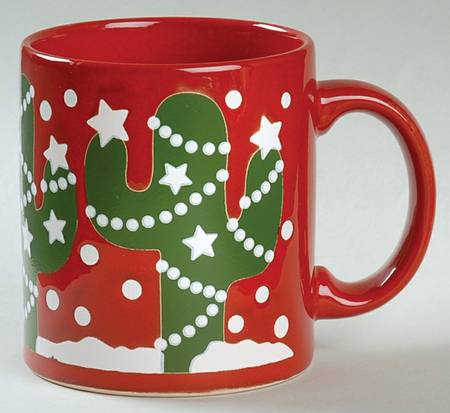 Christmas Tree Red Mug