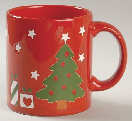Christmas Tree Red Mug