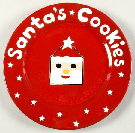 Christmas Tree Luncheon Plate