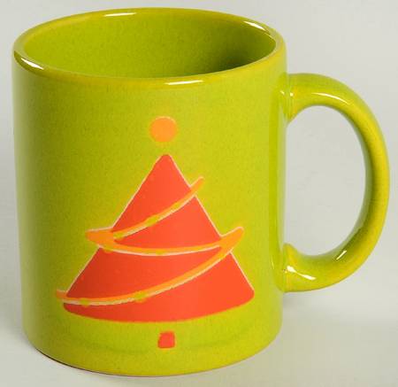 Christmas Tree Pink Mug