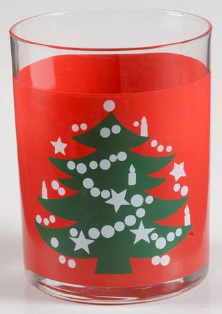 Christmas Tree 12 Oz Glassware Double Old Fashioned