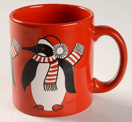 Christmas Tree Red Mug