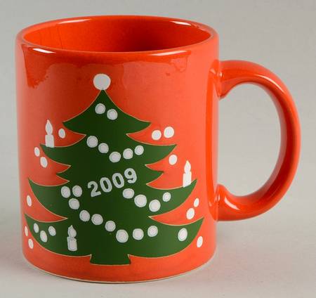 Christmas Tree Red Mug