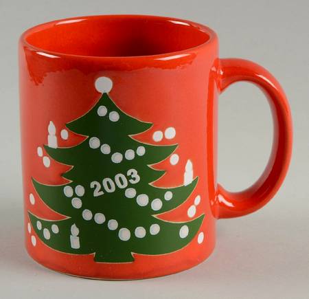 Christmas Tree Red Mug