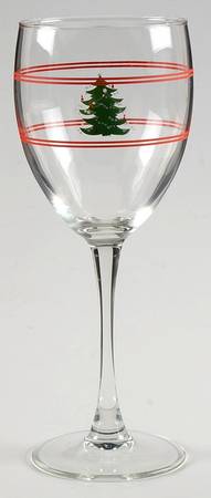 Christmas Tree 10 Oz Glassware Goblet
