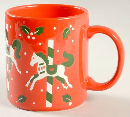 Christmas Tree Red Mug