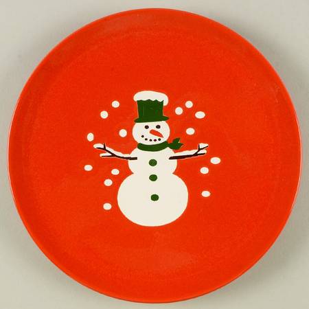 Christmas Tree Salad Plate