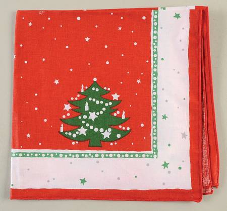 Christmas Tree Linen Napkin