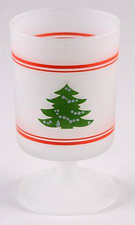 Christmas Tree 6 Oz Glassware Wine