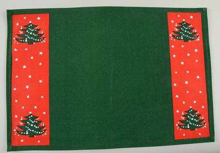 Christmas Tree Cloth Placemat