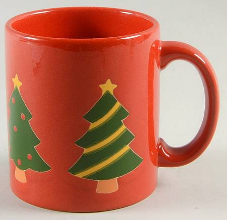 Christmas Tree Red Mug