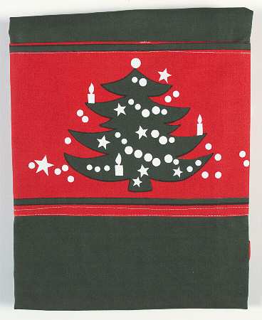 Christmas Tree 28" X 35" Cloth Kitchen Apron