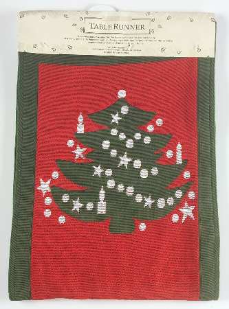 Christmas Tree 14" X 72" Cloth Table Runner