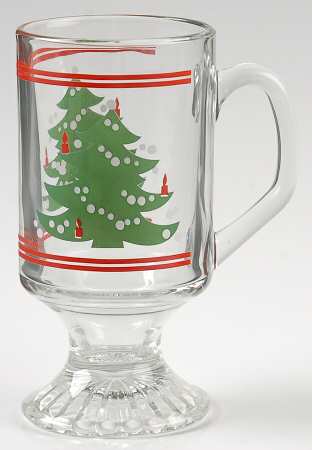 Christmas Tree Glassware Mug