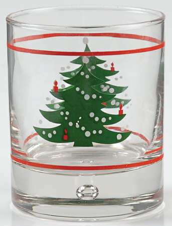 Christmas Tree 8 Oz Glassware Double Old Fashioned by Waechtersbach
