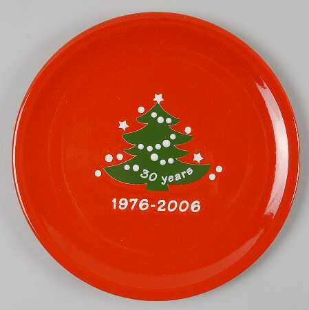 Christmas Tree Dinner Plate