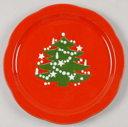 Christmas Tree Dinner Plate