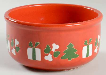 Christmas Tree Dog Bowl