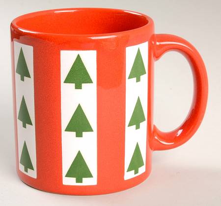 Christmas Tree Red Mug