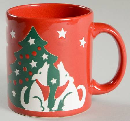 Christmas Tree Red Mug