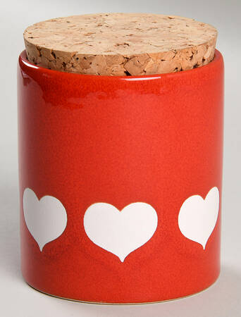 Heart 3" Storage Jar & Lid