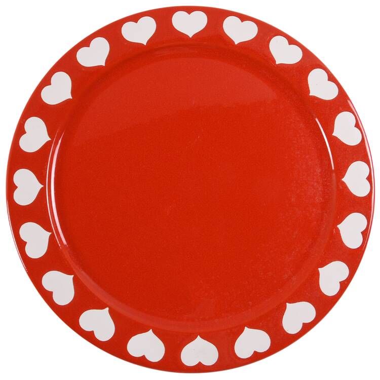 Heart 12" Chop Plate (Round Platter)