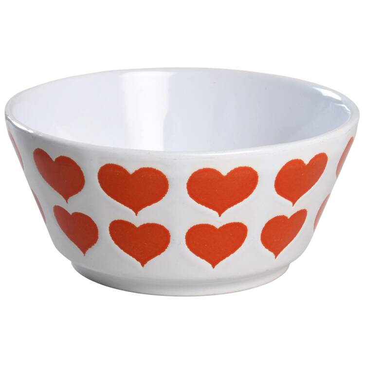 Heart 6" Round Vegetable Bowl