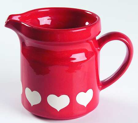 Heart 16 Oz Pitcher