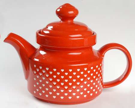 Heart Teapot & Lid