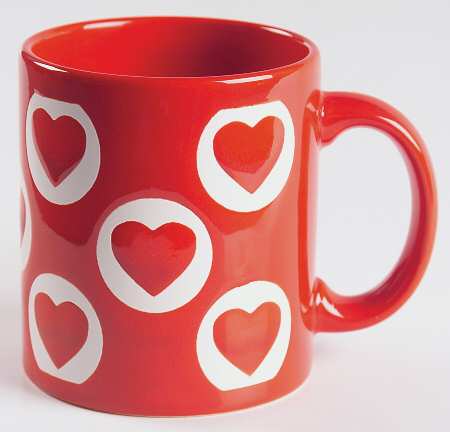 Heart Red Mug