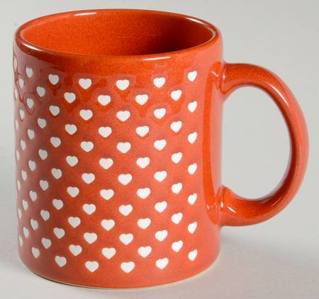 Heart Red Mug by Waechtersbach