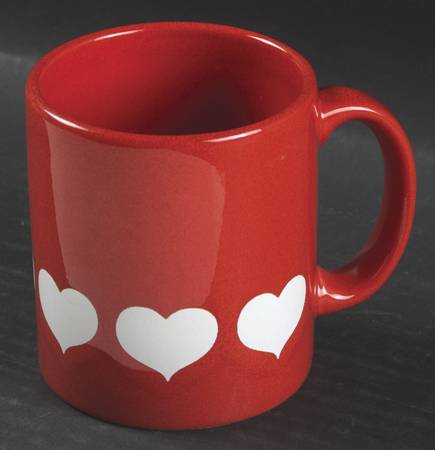 Heart Red Mug by Waechtersbach