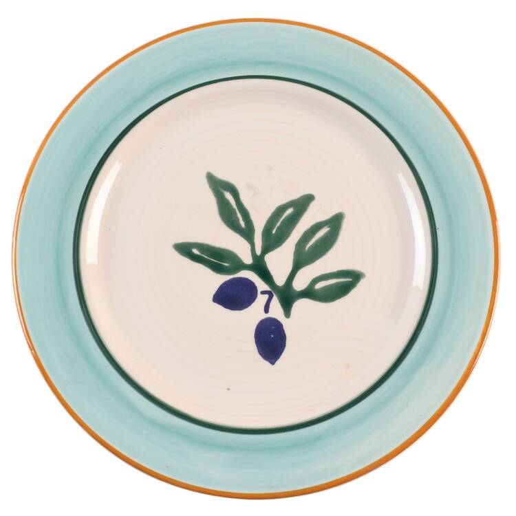 Olive Leaf Salad Plate