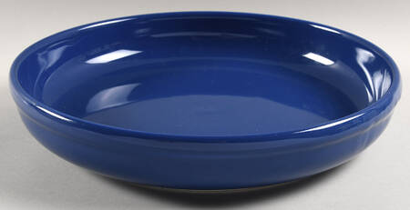 Solid Colours Cobalt Blue 12" Pasta Serving Bowl