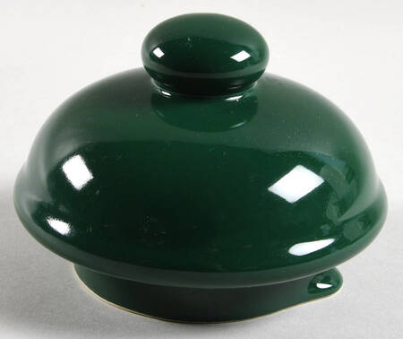 Solid Colours Hunter Green Lid for Teapot