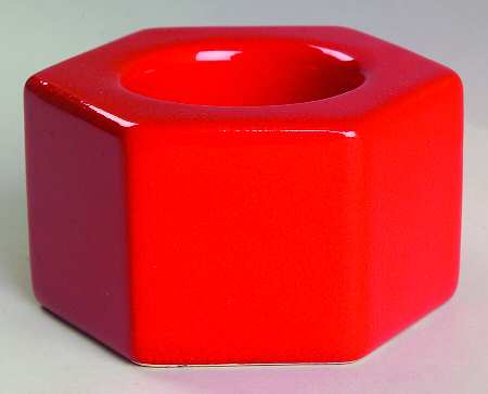 Solid Colours Red 2" Tea Light Candleholder
