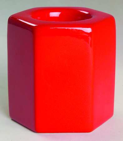 Solid Colours Red 3" Tea Light Candleholder